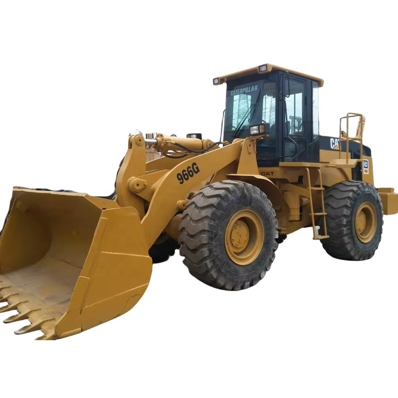 CAT 966G Excavadora usada original de Japón 195KW 15 toneladas de peso de operación en buen estado