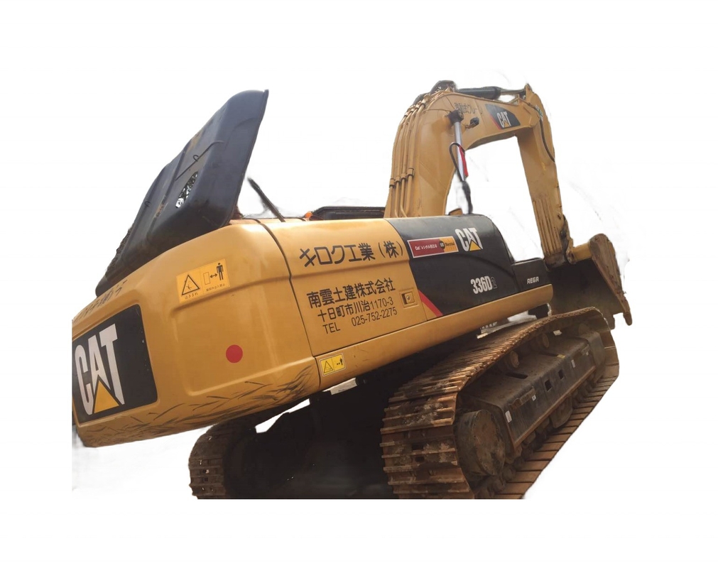 CAT 336D Excavadora usada Japón Máquina de rastreo pintura original excavadora móvil de tierra