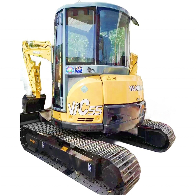 Excelente estado Yanmar VIC55 Excavadora de 5,5 toneladas Mini Excavadora usada en la maquinaria VIC55