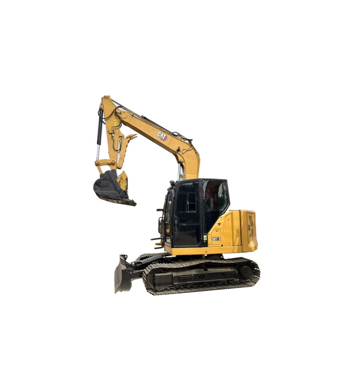CAT 307.5 Mini excavadora de 7,5 toneladas de Japón con sistema hidráulico y 36 kW de potencia
