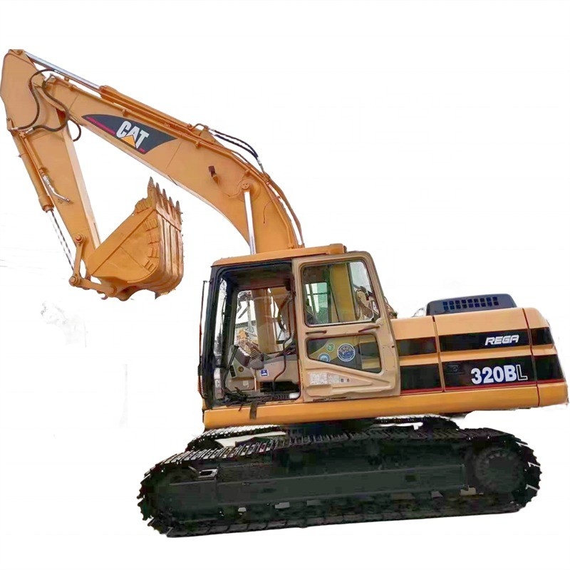 Bajas horas de trabajo Excavadora Caterpillar 320BL con otra bomba hidráulica en Japón