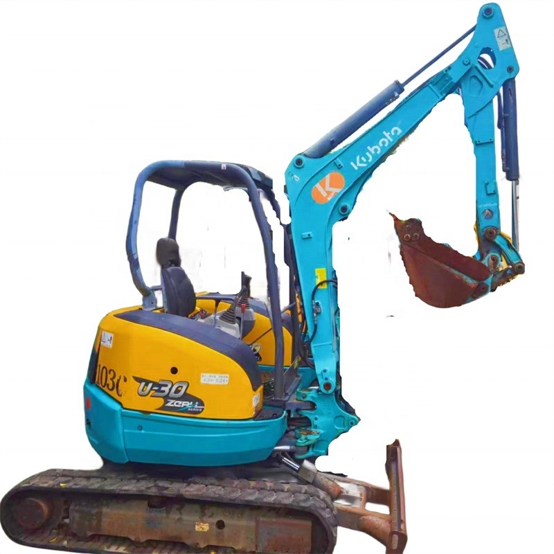 Japón Kubota Excavadora Usada Segunda U30 con y horas de trabajo bajas a precio