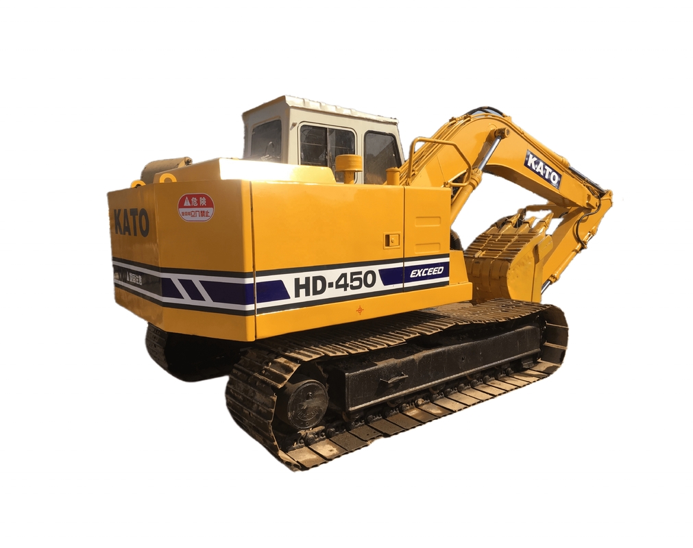KATO HD-450 Excavadora hidráulica con color original y maquinaria de construcción