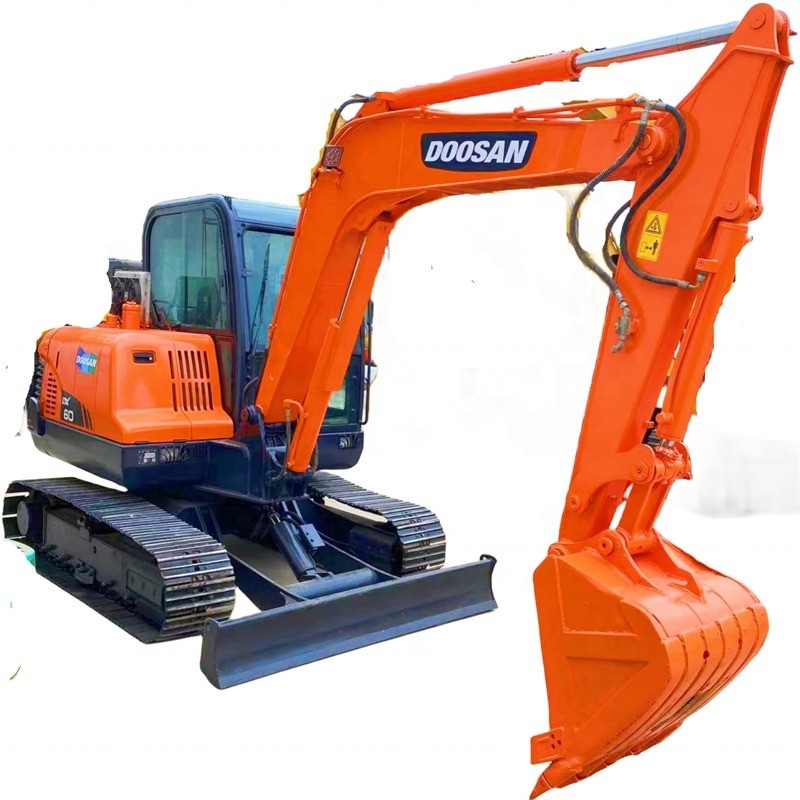 Excavadora de segunda mano de Doosan Excavadora de rastreo usada con pulgar hidráulico y duradera
