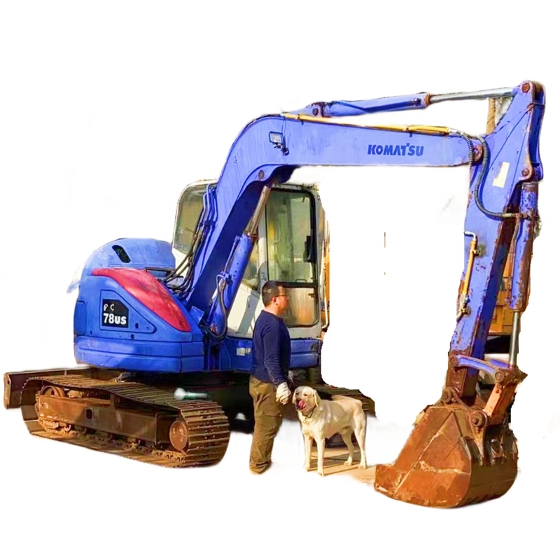 Otras bombas hidráulicas usadas KOMATSU PC78 Excavadora original de Japón Excavadora de rastreo hidráulica