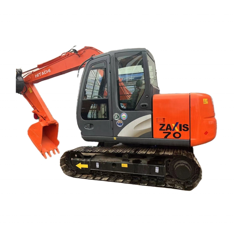 Horas bajas de segunda mano importada de Japón HITACHI ZX70 Máquina de construcción con ventajas