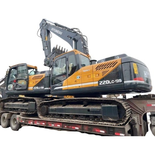 Comprar Usado Hyundai 220LC-9S excavadora pintura original 90kw potencia Liyuan válvula hidráulica
