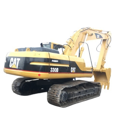 CAT 330B Excavadora pesada de 30 toneladas Equipo de construcción usada con pintura original