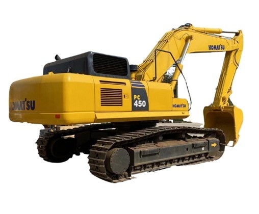 Japón Importa excavadora Komatsu PC450 de segunda mano Excavadora de 45 toneladas usada en el patio de Shanghai