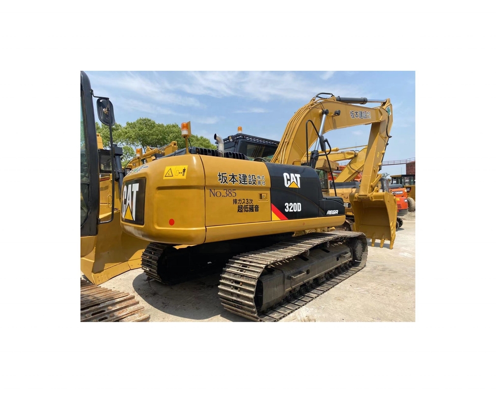 Excavadora hidráulica de tipo de movimiento de rastreador Cat 320D Excavadora con horas bajas en stock
