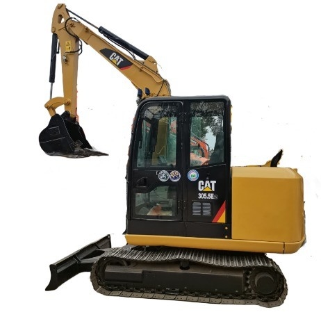 Excavadora hidráulica de tipo de movimiento Crawler 2022 año Caterpillar 305 Pequeña excavadora en stock