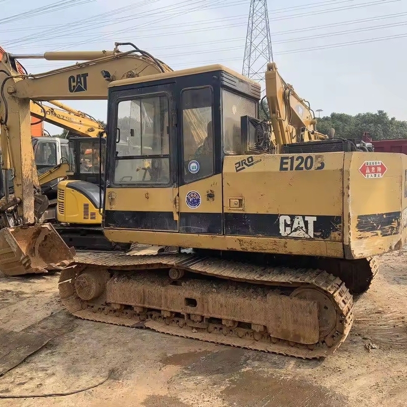 Bajas horas de trabajo CAT E120B Excavadora de rastreo Excavadora usada en buen estado en stock