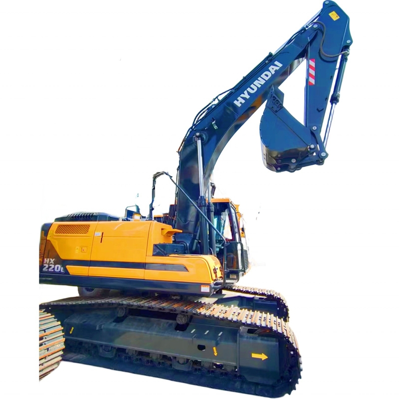 Coreano original Usado Hyundai HX220L Excavadora Crawler Excavadora con y en buenas condiciones