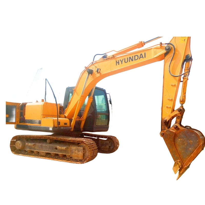 Buen rendimiento Excavadora usada Hyundai 110-7 para construcción y construcción