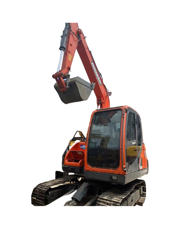Pintura original DOOSAN DX80-9C Excavadora hidráulica de ruedas en stock en para la construcción