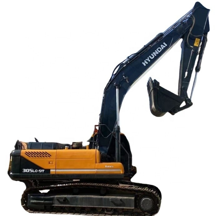 Excavadora Hyundai 305LC de 30 toneladas con motor EPA y pintura original en Guangzho