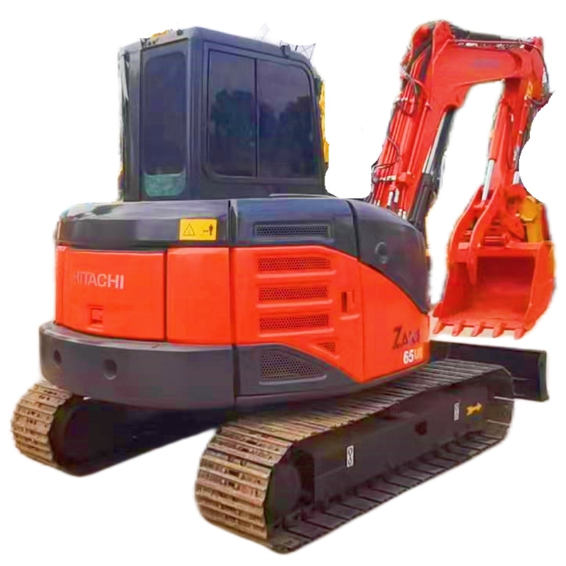 Diseño deficiente Hitachi ZX65U Excavadora hidráulica de retroexcavadora usada 0,8 toneladas Peso operativo