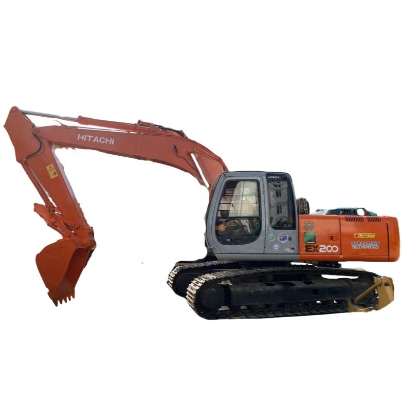 Excavadora de excavadora de segunda mano de tipo móvil Excavadora de excavadora usada Hitachi EX200