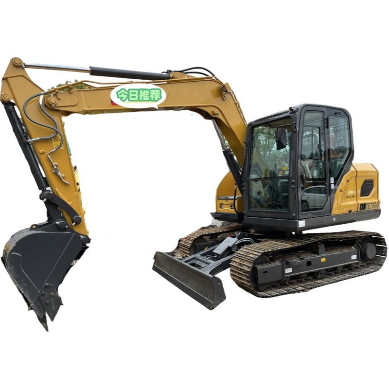 0.3m3 Capacidad de cubo XE75GA Excavadora usada en buenas condiciones con 0-2000 horas de trabajo