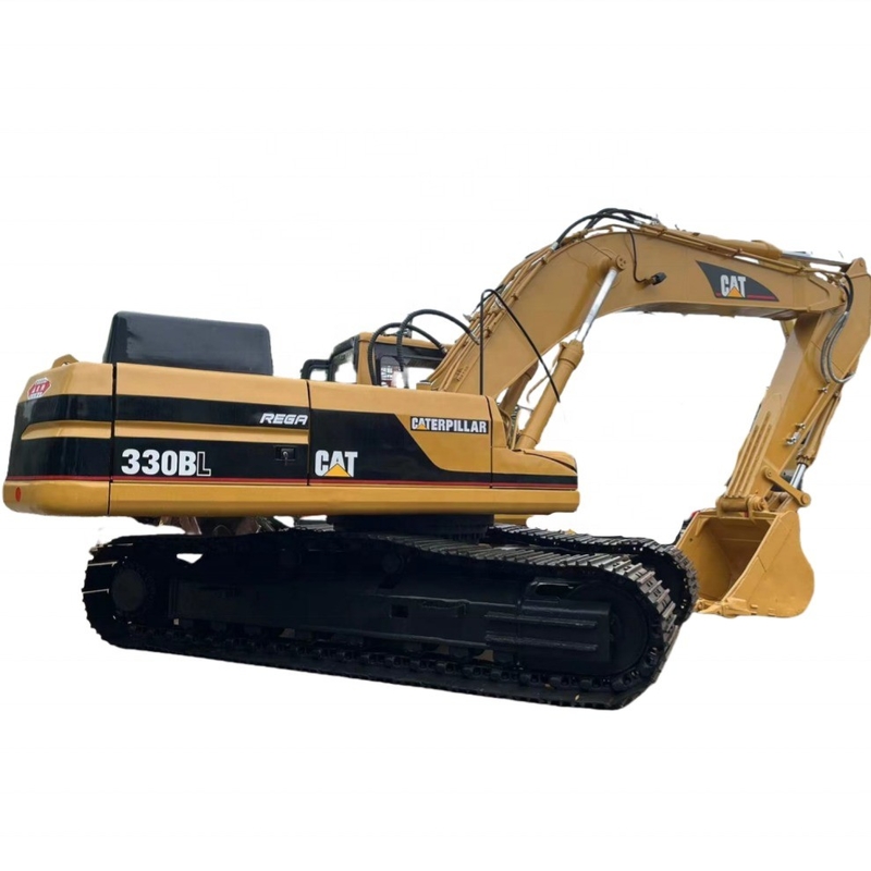 Máquina de excavadora CAT 330BL utilizada para mini excavadoras pequeñas de 127kW Máquinas de la oruga