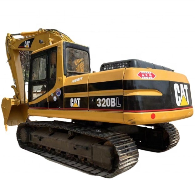 Excavadora original de 20 toneladas CAT 320BL Excavadora usada con potencia de 112 kW y certificada EPA / CE