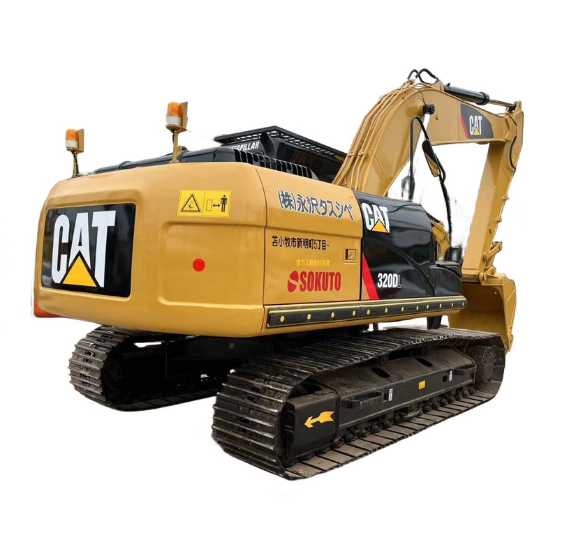 CAT320CL Excavadora de excavadora de rastreo usada con motor CAT original en buen estado