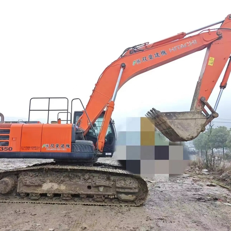 Excavadora de rastreo usada Hitachi ZX350G con pintura original y horas de trabajo bajas 0-2000
