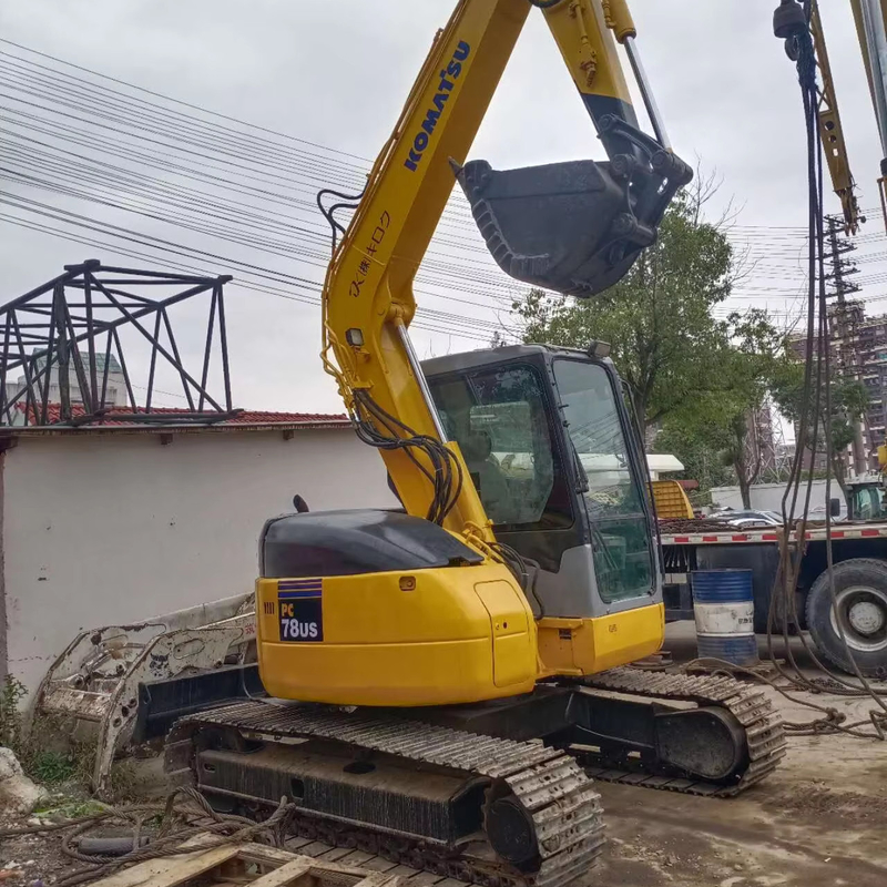 Válvula hidráulica otra excavadora de segunda mano PC78US excavadora de 7 toneladas en buenas condiciones