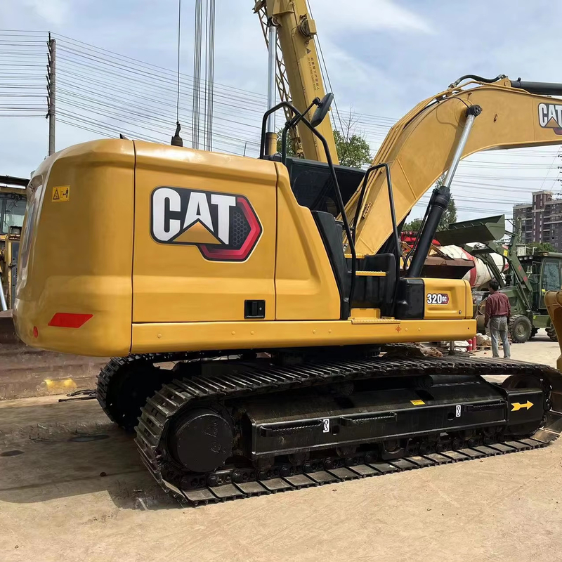 Máquina de rastreo CAT 320GC Excavadora usada con buen estado y válvula hidráulica Liyuan