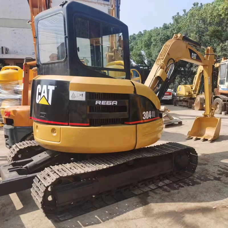 Excavadora hidráulica de rastreo Usada Cat 304SR Excavadora en movimiento Tipo