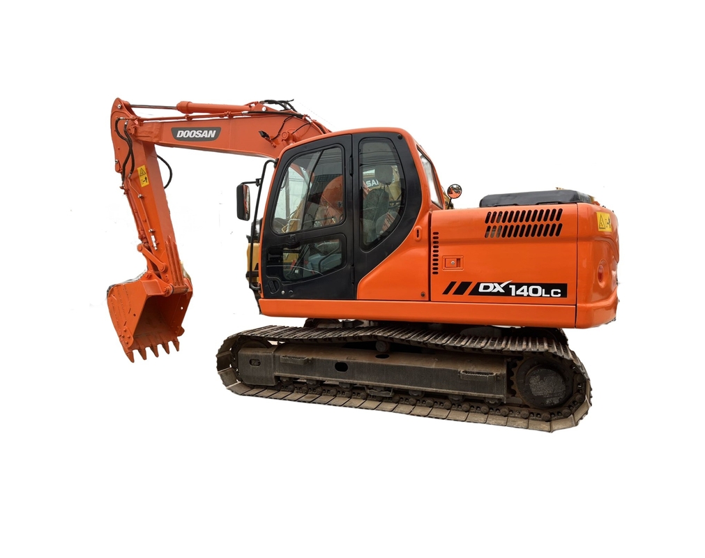 0.51M3 Capacidad de cubo Excavadora Doosan 140LC usada con horas de trabajo bajas en Shanghai