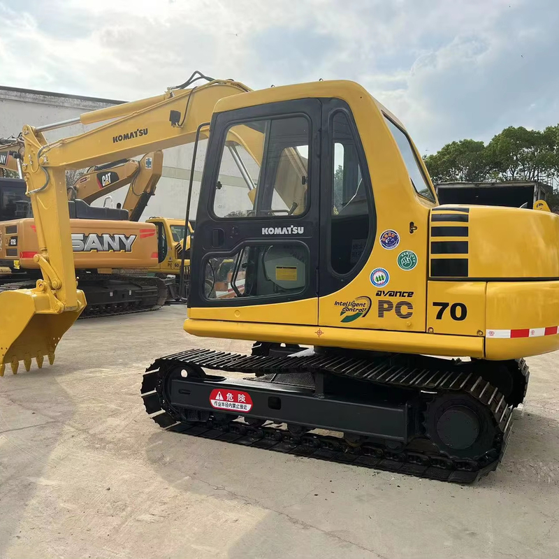 Excavadora Komtsu PC70 de segunda mano de 2021 con peso de operación de 20 toneladas en buenas condiciones