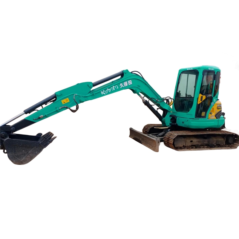 KX161 Mini excavadora Kubota en Japón con color original y otro cilindro hidráulico