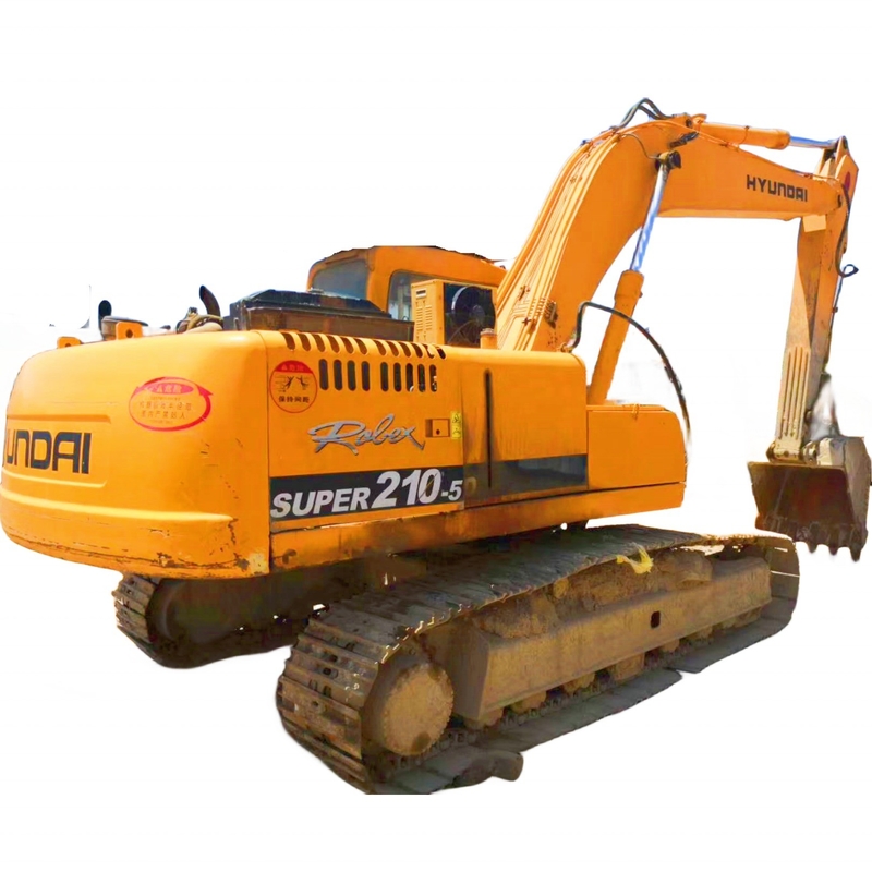 20 toneladas Hyundai 210-5 Excavadora Excavadora de segunda mano con motor HYUNDAI